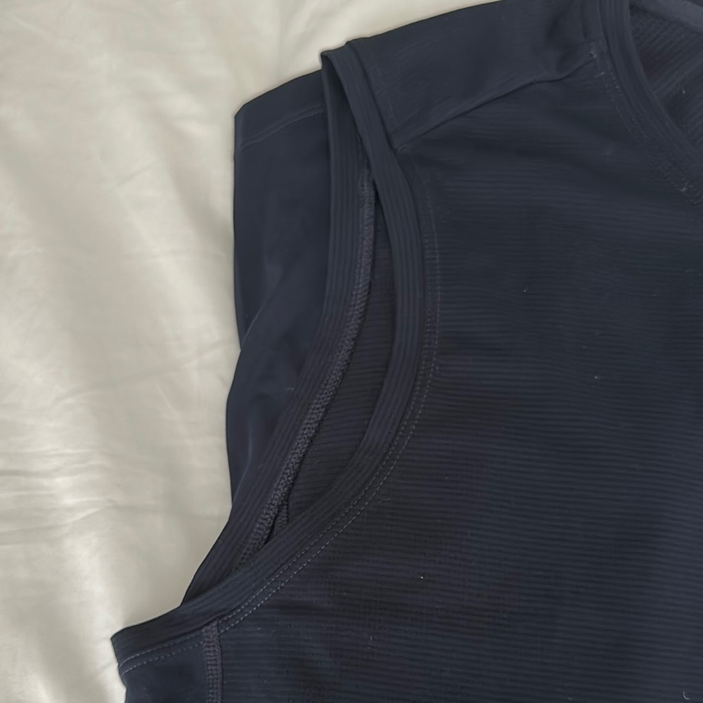 Men’s Ralpha Navy Muscle Tee, Size Large - Picture 3 of 6